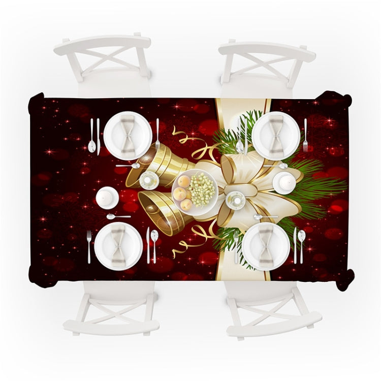 Household Rectangular Tablecloth Christmas Dining Coffee Table Cloth Decoration, 140x140cm, 140x180cm, 150x210cm, 150x260cm, 150x300cm