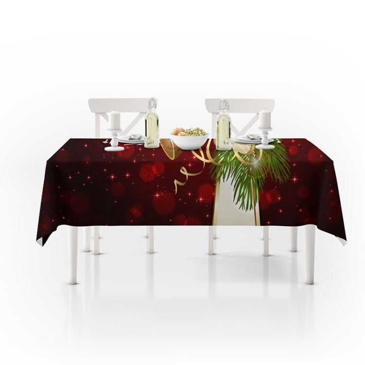 Household Rectangular Tablecloth Christmas Dining Coffee Table Cloth Decoration, 140x140cm, 140x180cm, 150x210cm, 150x260cm, 150x300cm