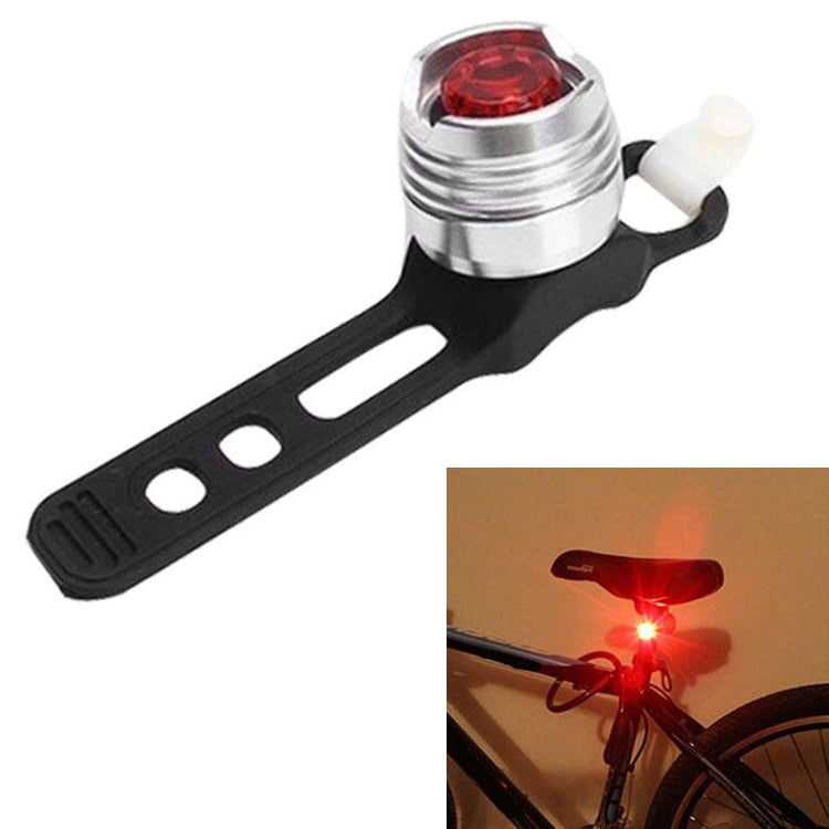 Aluminum Bicycle Cycling Front Rear Tail Helmet Red White LED Flash Lights Safety Warning Lamp Cycling Caution Light Waterproof