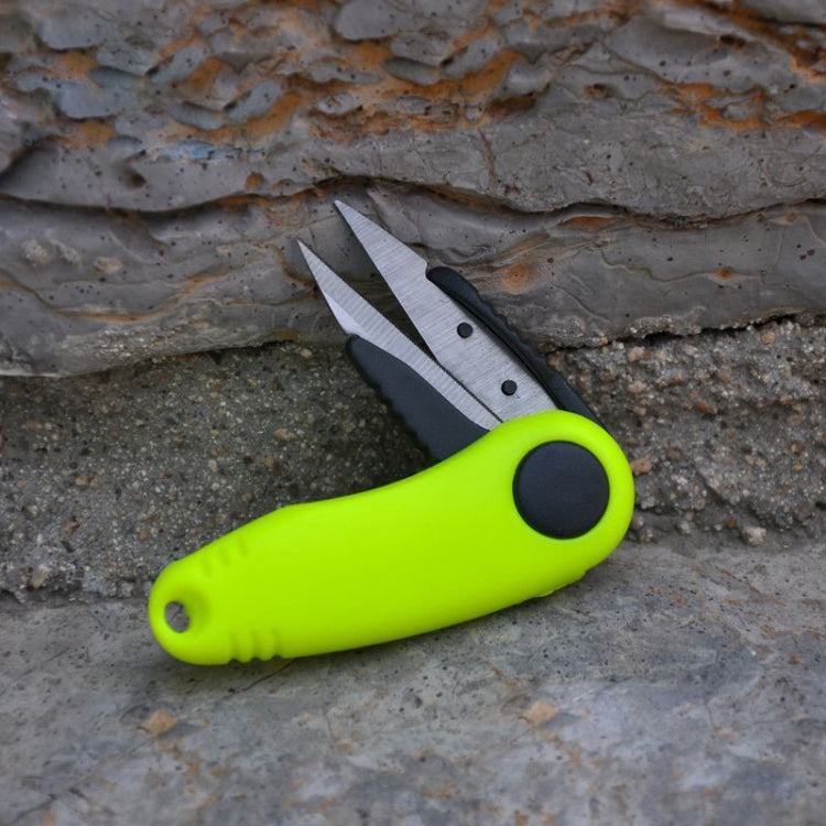 Shrimp-Shaped Stainless Steel Fish Use Scissors Accessories Folding Fishing Line Cut Clipper Fishing Scissor Tackle