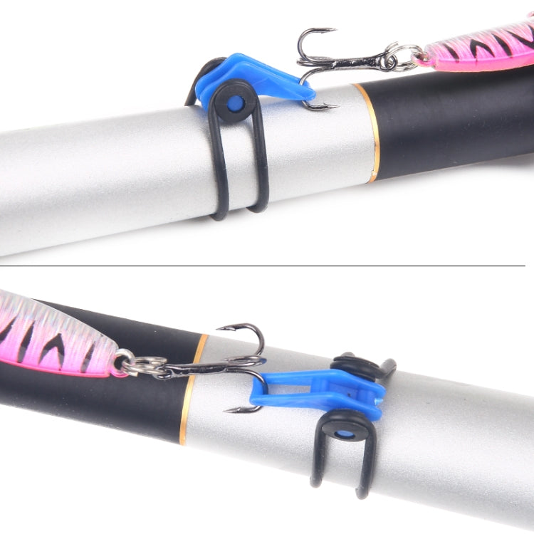 10 PCS/Bag Plastic Fishing Hook Keeper for Fishing Rod Pole Fishing Lures Bait Safety Holder Fishing Tackle