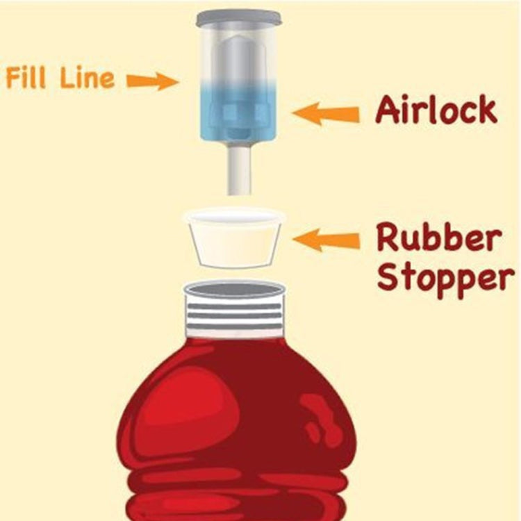 Winemaking Plastic Three-piece One-way Exhaust Valve Lsolated Air Check Valve, Three-piece One-way Air Check Valve