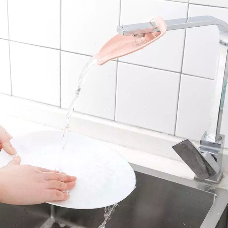 Faucet Extender Solid Color Sink Handle Extension Toddler For Bathroom Children Hand Wash