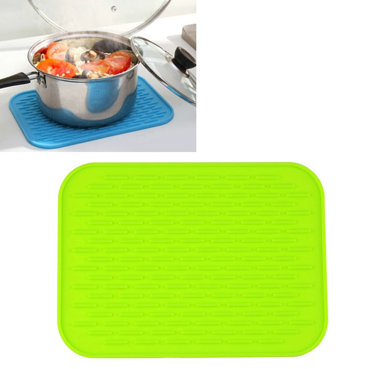 Thicken Colorful Silicone Insulation Mat European Anti-burning Pot Pad Table Waterproof Phone Pad