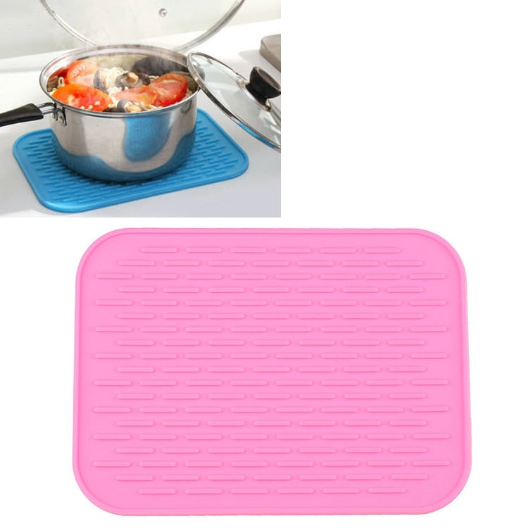 Thicken Colorful Silicone Insulation Mat European Anti-burning Pot Pad Table Waterproof Phone Pad