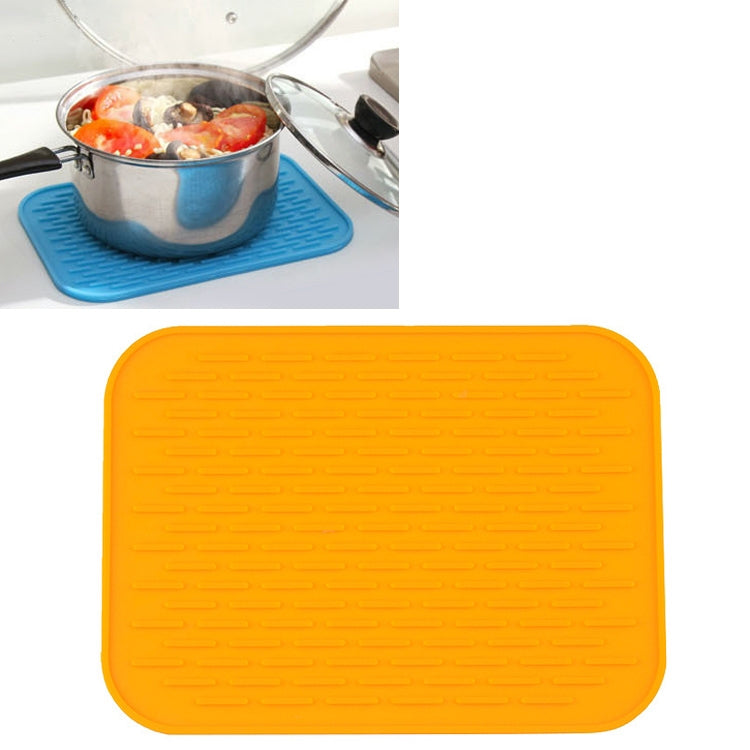 Thicken Colorful Silicone Insulation Mat European Anti-burning Pot Pad Table Waterproof Phone Pad
