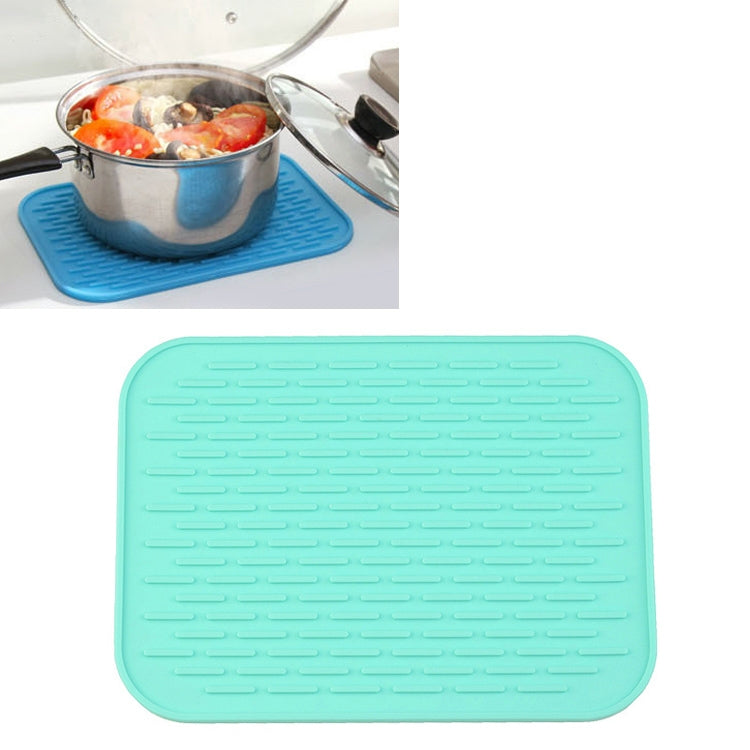 Thicken Colorful Silicone Insulation Mat European Anti-burning Pot Pad Table Waterproof Phone Pad