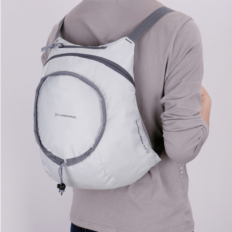 Nylon Waterproof Collapsible Backpack Women Men Travel Portable Comfort Lightweight Storage Folding Bag
