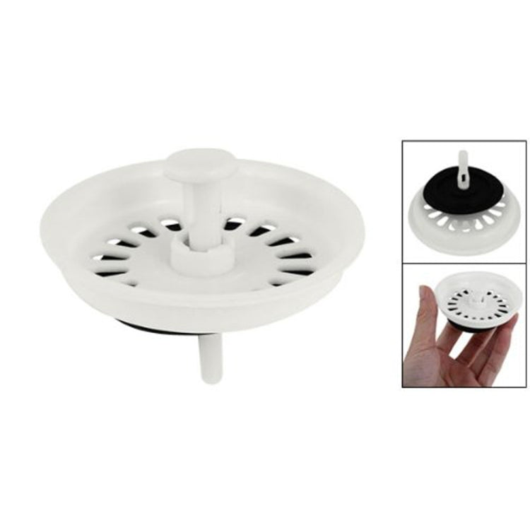 2 PCS Stopper Spin Lock Sink Drain Strainer, Stainless Steel