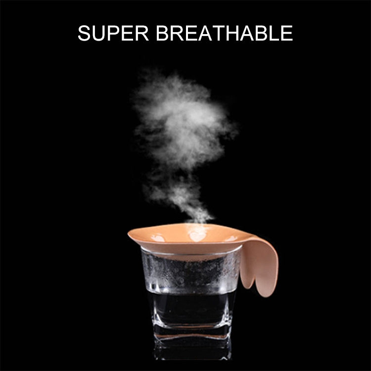 Breast Lift Tape Intimates Sexy Underwear Accessories Reusable Silicone Push Up Breast Nipple Cover Invisible Adhesive Bra, AB Size (diameter: 9cm), CD Size (diameter: 11cm)