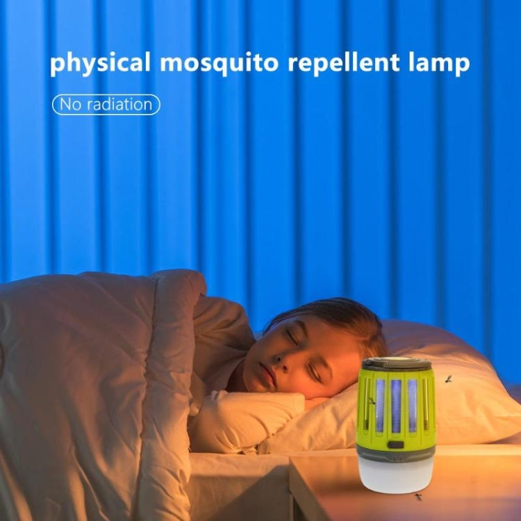 Solar Power Mosquito Killer Outdoor Hanging Camping Anti-insect Insect Killer, light green, Green, Grey, Light Green + Solar Panel, Green + Solar Panel, Gray+ Solar Panel