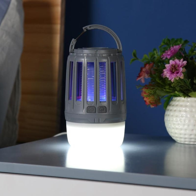 Solar Power Mosquito Killer Outdoor Hanging Camping Anti-insect Insect Killer, light green, Green, Grey, Light Green + Solar Panel, Green + Solar Panel, Gray+ Solar Panel