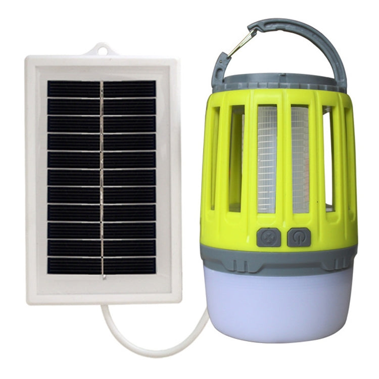 Solar Power Mosquito Killer Outdoor Hanging Camping Anti-insect Insect Killer, light green, Green, Grey, Light Green + Solar Panel, Green + Solar Panel, Gray+ Solar Panel
