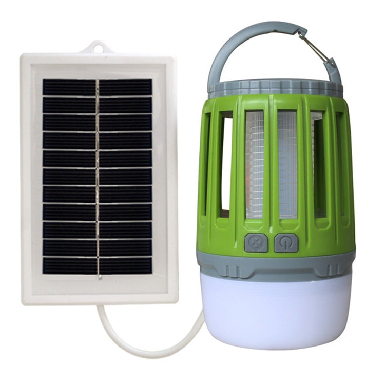 Solar Power Mosquito Killer Outdoor Hanging Camping Anti-insect Insect Killer, light green, Green, Grey, Light Green + Solar Panel, Green + Solar Panel, Gray+ Solar Panel