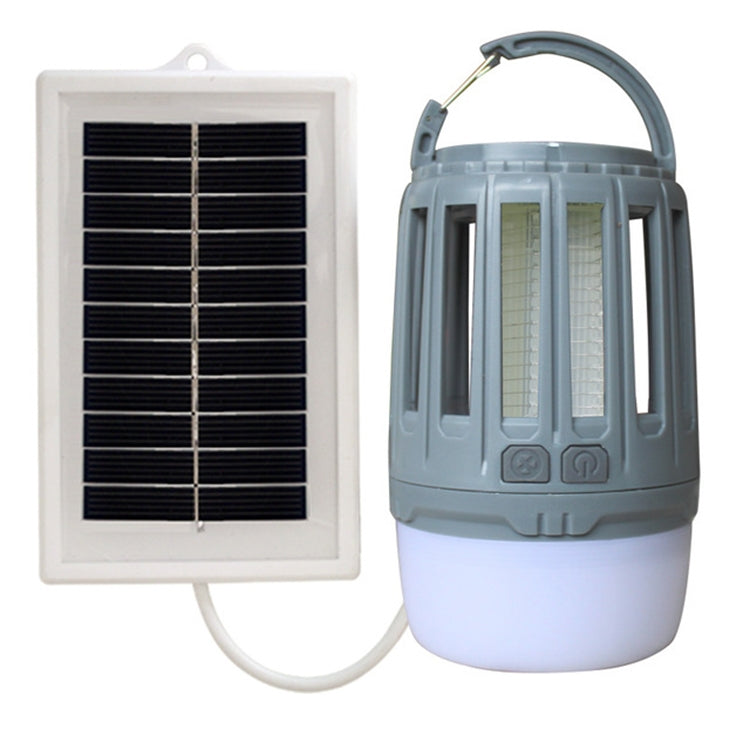 Solar Power Mosquito Killer Outdoor Hanging Camping Anti-insect Insect Killer, light green, Green, Grey, Light Green + Solar Panel, Green + Solar Panel, Gray+ Solar Panel