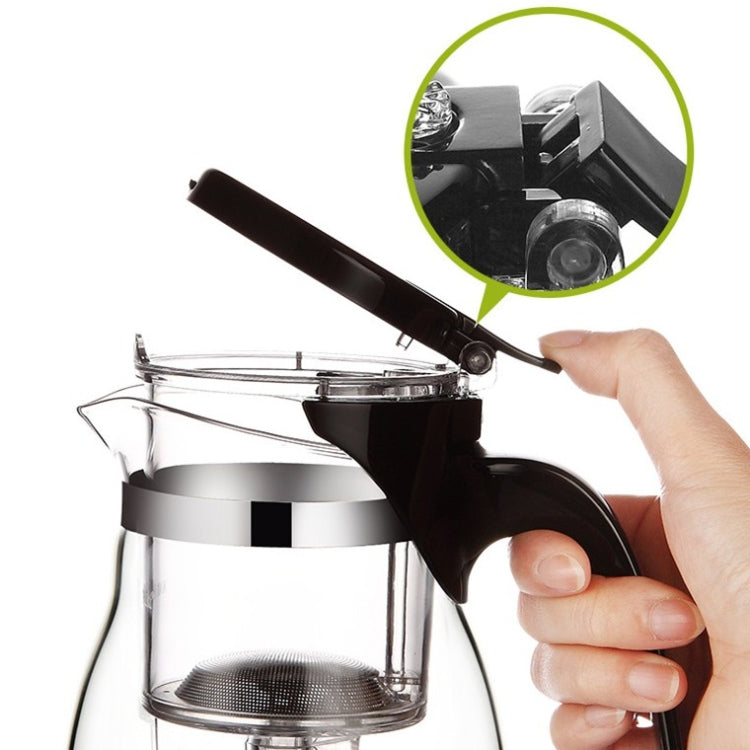 KAMJOVE Elegant Cup Teapot Heat-resistant Glass Tea Set, TP-757 700ml