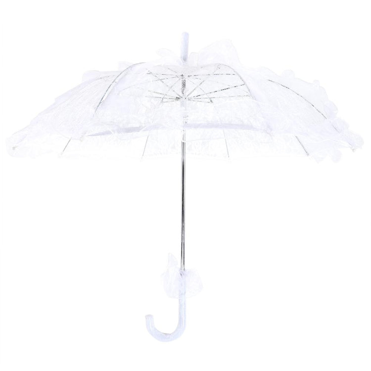 Wedding Parties Bridal Lace Cotton Umbrella Dancing Photography Prop Umbrella, Pink, Red, Purple, Green, Black, Rose Red, White, Orange, Blue