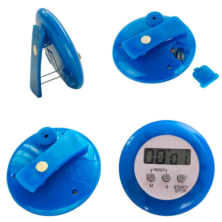 Round Magnetic Digital Countdown Timer Alarm Stand Kitchen Timer Cooking Alarm Clock