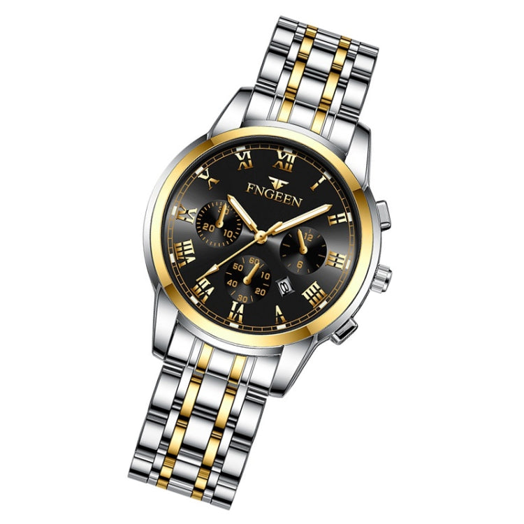 FNGEEN 4006 Ladies Quartz Watch Fashion Luminous Date Display Watch