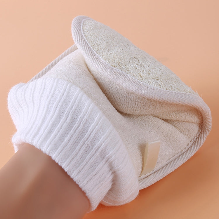 Natural Loofah Gloves Bath Scrub, Natural Loofah Gloves