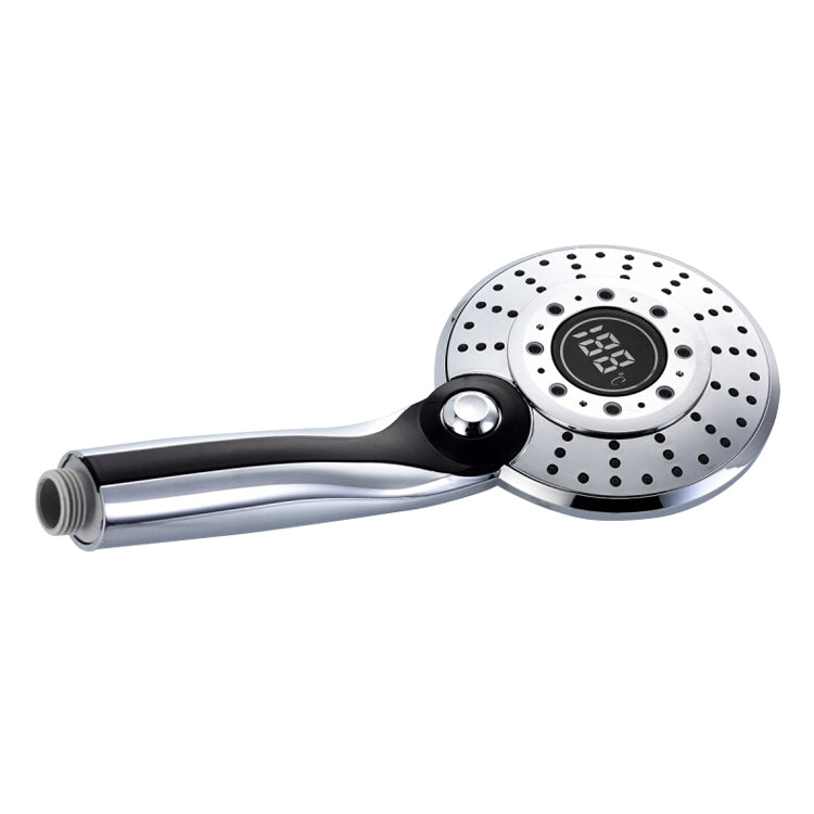Handheld Digital Display Bathroom Temperature Control Shower Head, Temperature Control Shower