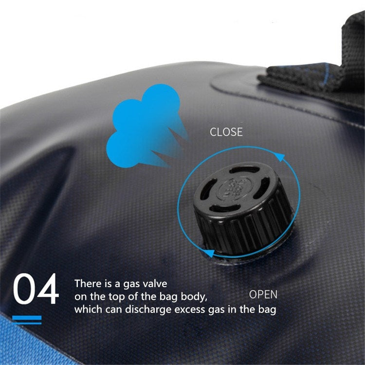 60L Outdoor Swimming Diving Surfing Full Waterproof Backpack Large Capacity Mountaineering Equipment Bag