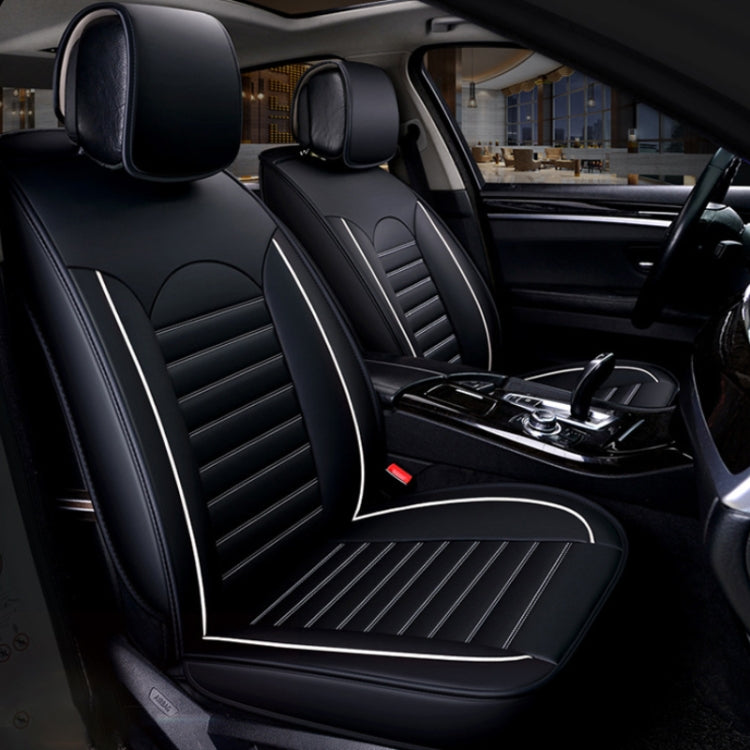 Universal PU Leather Car Seat Cover, Black White, Black Red, Black White Deluxe, Black Red Deluxe, Coffee Deluxe, Beige Deluxe, Beige, Coffee
