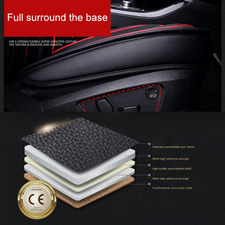 Universal PU Leather Car Seat Cover, Black White, Black Red, Black White Deluxe, Black Red Deluxe, Coffee Deluxe, Beige Deluxe, Beige, Coffee