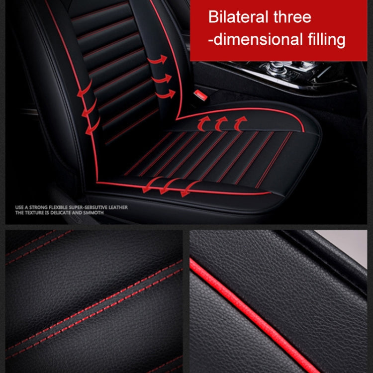 Universal PU Leather Car Seat Cover, Black White, Black Red, Black White Deluxe, Black Red Deluxe, Coffee Deluxe, Beige Deluxe, Beige, Coffee