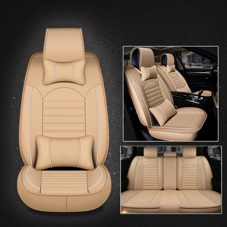 Universal PU Leather Car Seat Cover, Black White, Black Red, Black White Deluxe, Black Red Deluxe, Coffee Deluxe, Beige Deluxe, Beige, Coffee