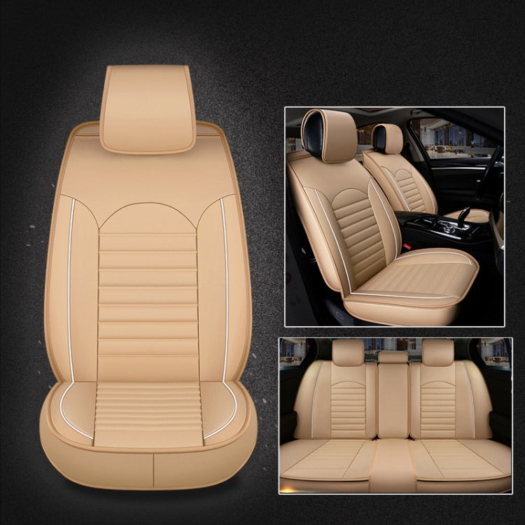Universal PU Leather Car Seat Cover, Black White, Black Red, Black White Deluxe, Black Red Deluxe, Coffee Deluxe, Beige Deluxe, Beige, Coffee