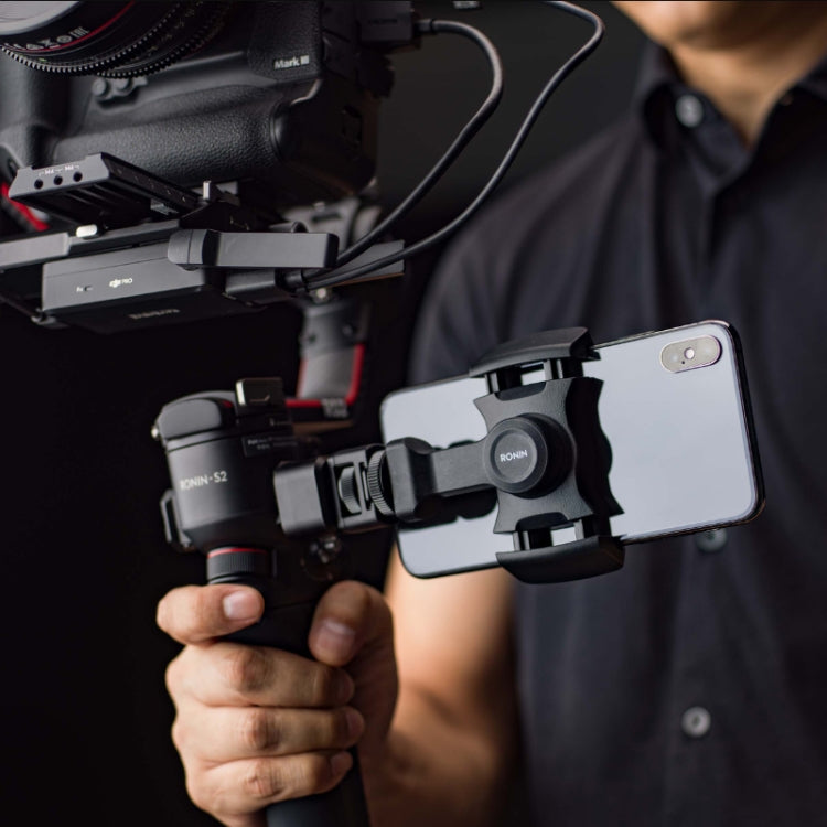 مشبك هاتف DJI R الأصلي المكون من ثلاثة أقسام لـ DJI RS 3 Mini/DJI RS 3 Pro/DJI RS 3/DJI RS 2/DJI RSC 2، مشبك هاتف DJI الأصلي