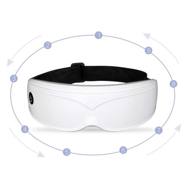 Magnetic Eye Health Exercise Eye Massage Instrument Charging Nurse Myopia Eye Protector, White