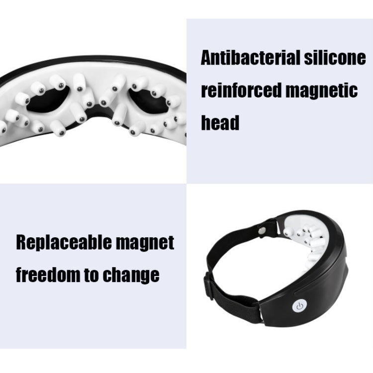 Magnetic Eye Health Exercise Eye Massage Instrument Charging Nurse Myopia Eye Protector, White