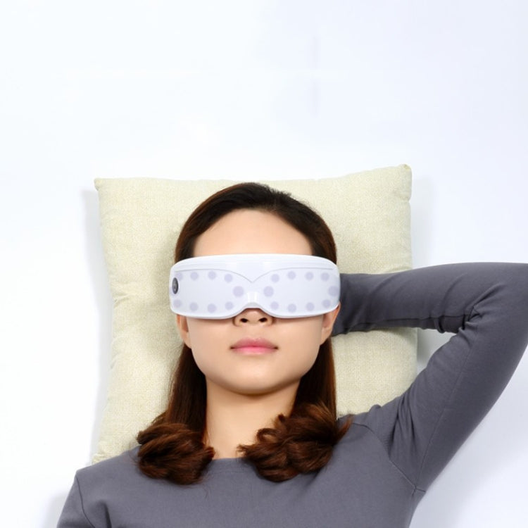 Magnetic Eye Health Exercise Eye Massage Instrument Charging Nurse Myopia Eye Protector, White