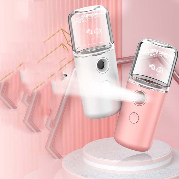 جهاز ترطيب الوجه، مرطب هواء USB، جهاز رش بارد، جهاز تعقيم تلقائي بالكحول، أبيض، وردي، أخضر، أصفر