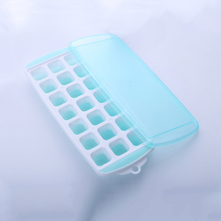 Summer 21 Grid Cool Home-made Ice Cube Ice Box Mould with Lid, 21 Grid(Pink), 21 Grid(Blue), 21 Grid(Green)