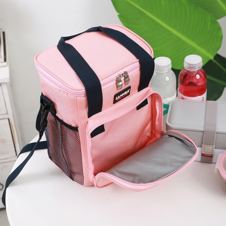Environmentally Friendly Cartoon Portable Picnic Insulation Folding Lunch Bag, Sanne Lunch Bag(Red), Sanne Lunch Bag(Navy Blue), Sanne Lunch Bag (Gray)