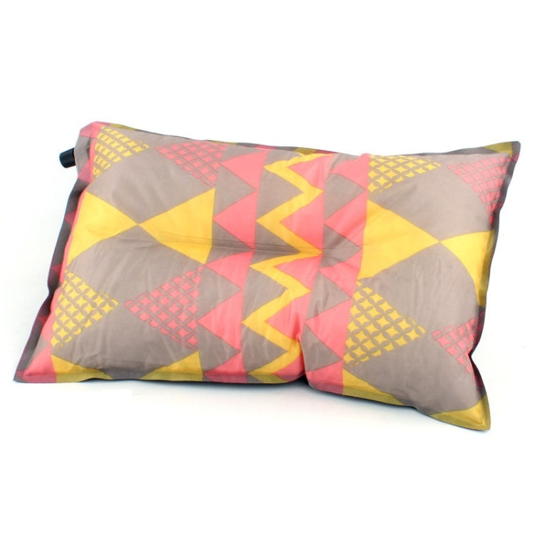 Portable Ethnic Style Automatic Inflatable Pillows Outdoor Camping Tent Camping Equipment Car Travel Pillows