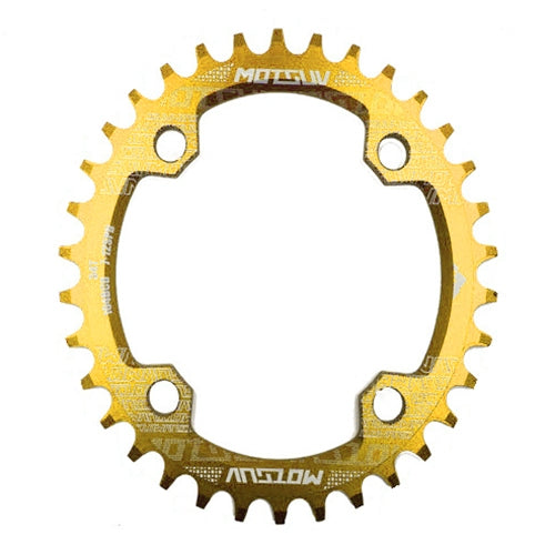 MOTSUV Round Narrow Wide Chainring MTB Bicycle 104BCD Tooth Plate Parts