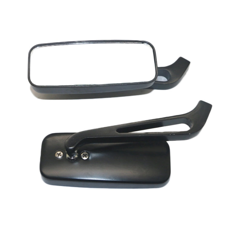 Anti-glare Square Aluminum Motorcycle Modified Rearview Mirror, Anti-glare
