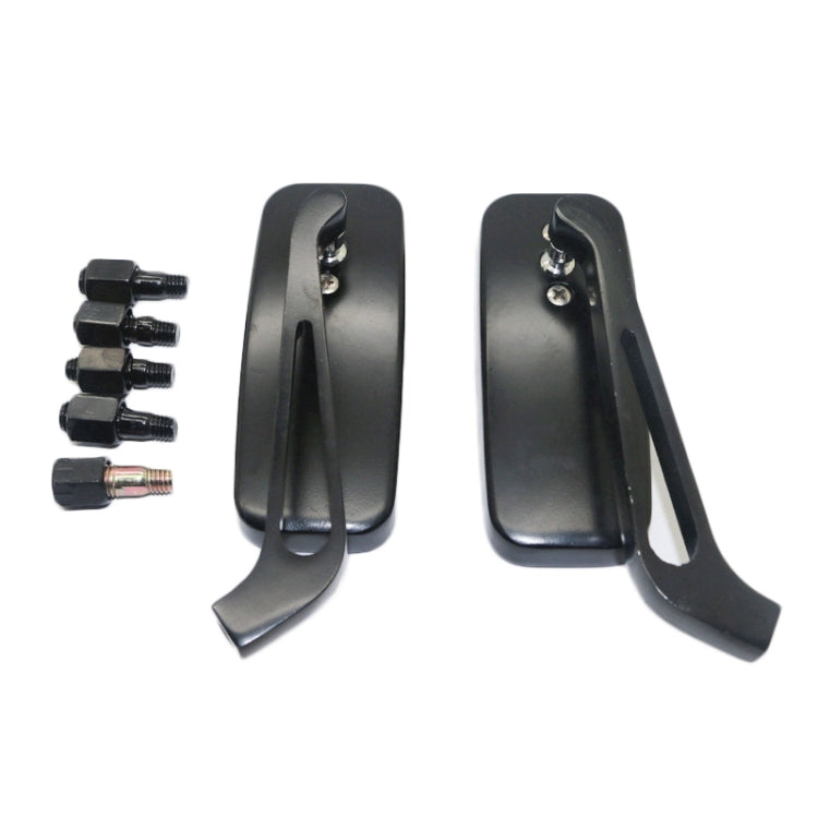 Anti-glare Square Aluminum Motorcycle Modified Rearview Mirror, Anti-glare