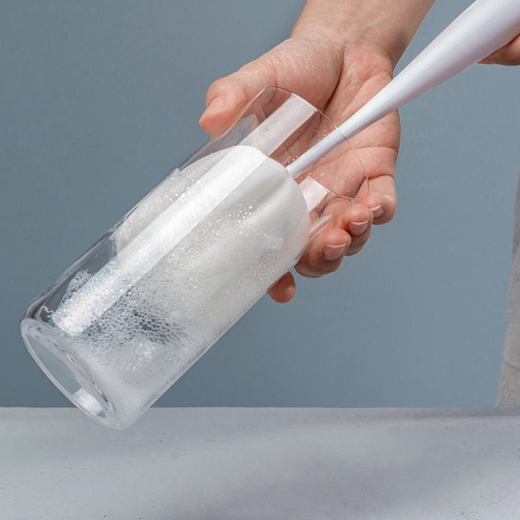 Long Handle Sponge Cup Brush Mug Cleaning Brush Bottle Brush Glass Cup Brush