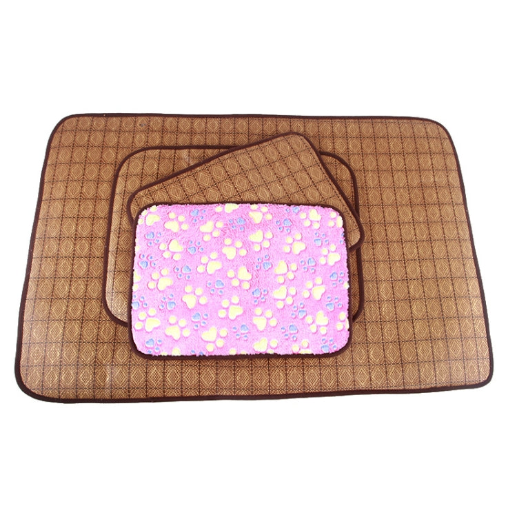Pet Double-sided Mat Vine Cushion Kennel Cat Blanket Mat, M, L, XL, XXL