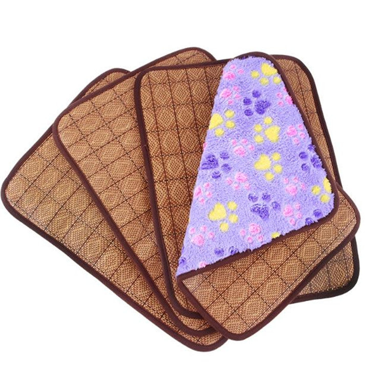 Pet Double-sided Mat Vine Cushion Kennel Cat Blanket Mat, M, L, XL, XXL