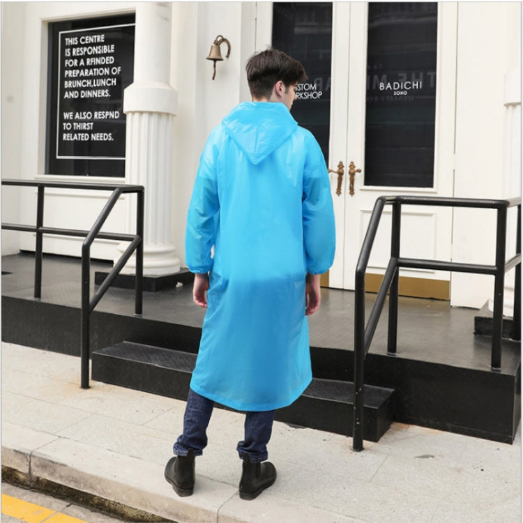 Disposable PEVA Environment Transparent Raincoat Outdoor Hiking Siamese Raincoat