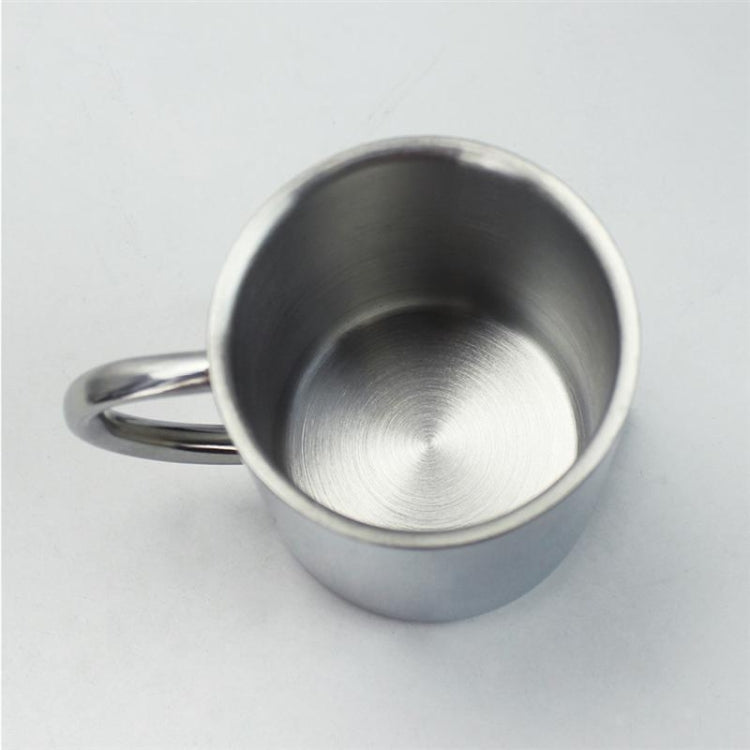 304 Stainless Steel Double Insulation Coffee Drink Milk Water Mugs Durable Drinking Cup with Lid, 304 Stainless Steel 200ml, 304 Stainless Steel 300ml, 304 Stainless Steel 400ml
