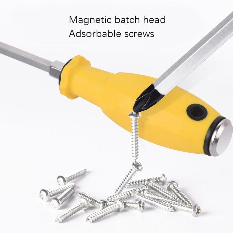 Chrome Vanadium Steel Percussion Screwdriver, 6.3x200mm 4inch Phillips, 6.3x225mm 5inch Phillips, 6.3x250mm 6inch Phillips, 8x300mm 8inch Phillips, 8x350mm 10inch Phillips, 8x400mm 12inch Phillips