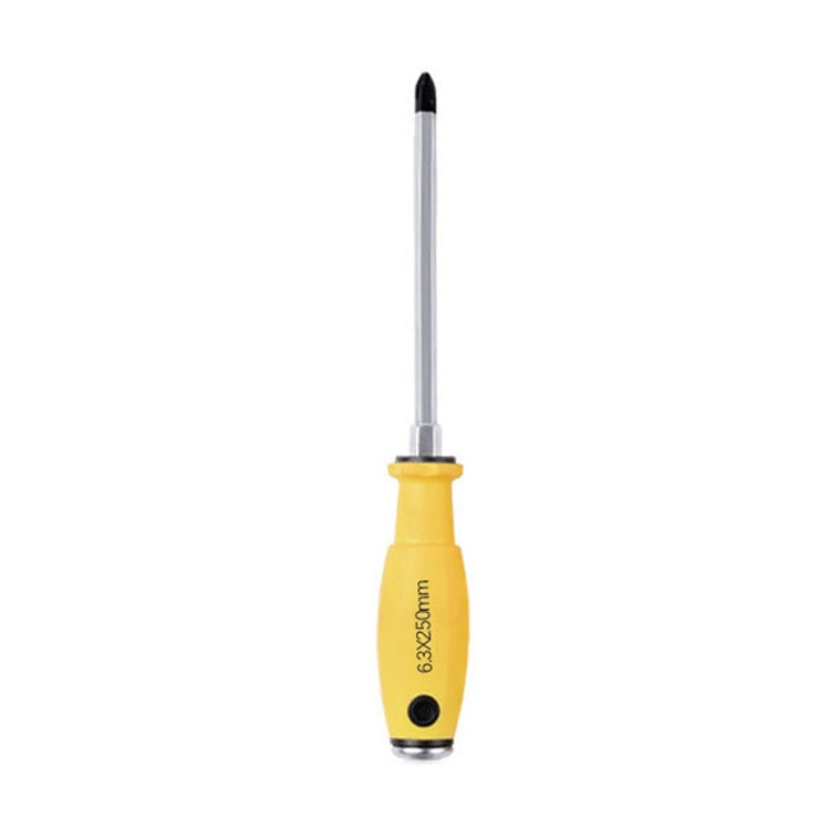 Chrome Vanadium Steel Percussion Screwdriver, 6.3x200mm 4inch Phillips, 6.3x225mm 5inch Phillips, 6.3x250mm 6inch Phillips, 8x300mm 8inch Phillips, 8x350mm 10inch Phillips, 8x400mm 12inch Phillips