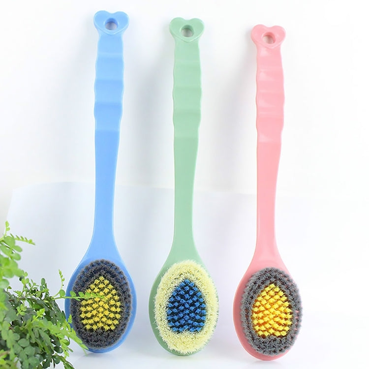 Hanging Long Handle Bath Brush Soft Fur Wash Adult Massage Rub Back Brush